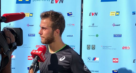 Hugo Gaston (Credit: NÖ Open powered by EVN)